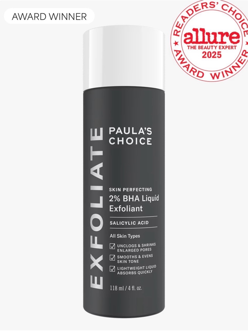 Paula's Choice Skin Perfecting 2% BHA Liquid Exfoliant